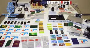 El centro de operaciones estaba en Alcalá. Foto cedida por Policía Nacional