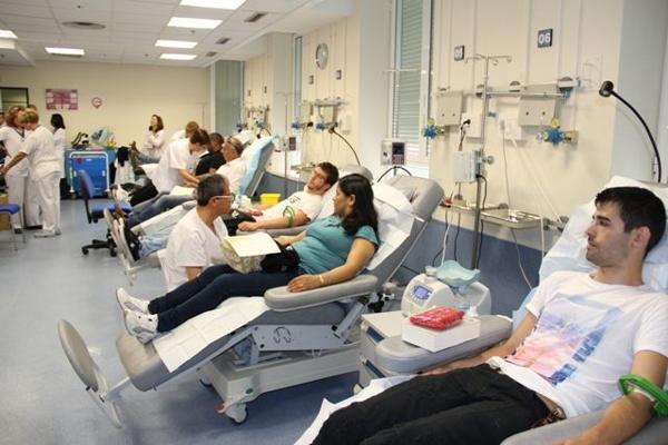 Foto cedida por Centro de Transfusión