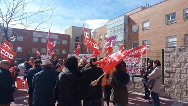 Foto cedida por CCOO Madrid