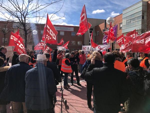 Foto cedida por CCOO Madrid