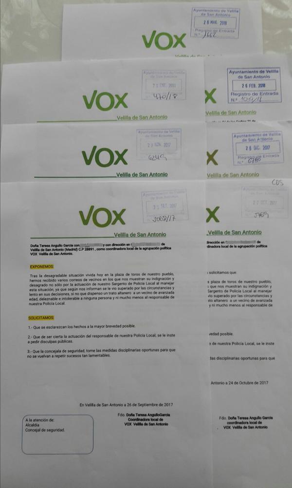 Foto cedida por VOX Velilla