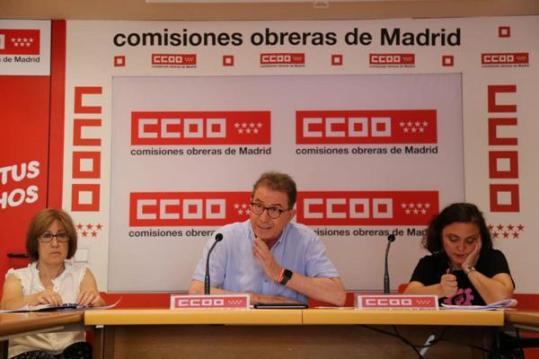 Foto cedida por CCOO Madrid