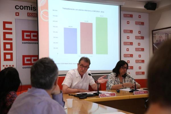 Foto cedida por CCOO Madrid