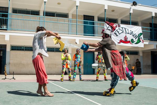 Foto cedida por Pallasos en Rebeldía