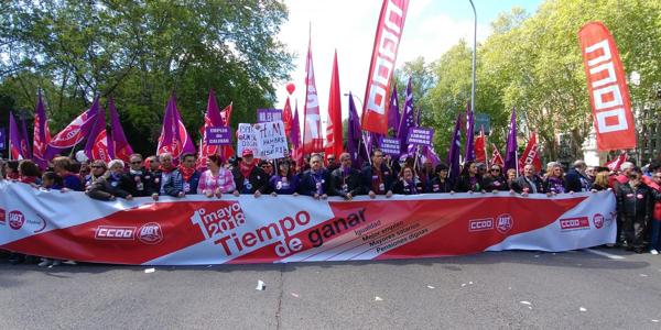 Foto cedida por CCOO Madrid